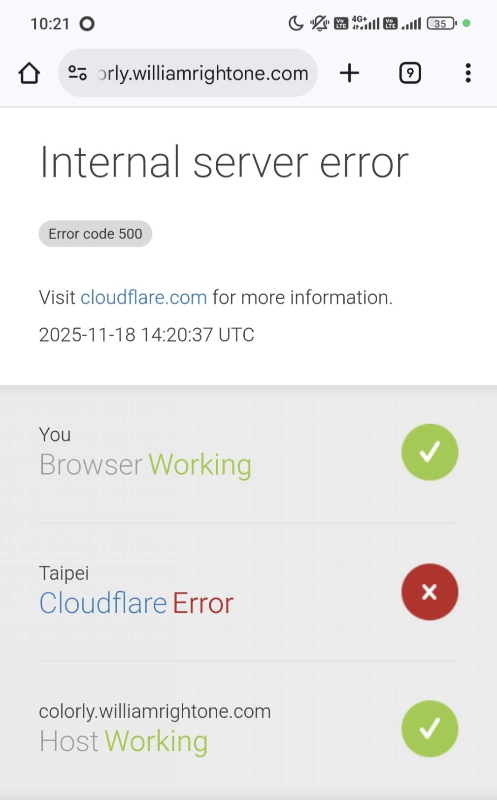 雖然我的 Colorly 也沒什麼流量